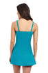 Gottex Profile By Gottex Tutti Frutti D Cup Scoop Neck Shirred Underwire Tankini Top